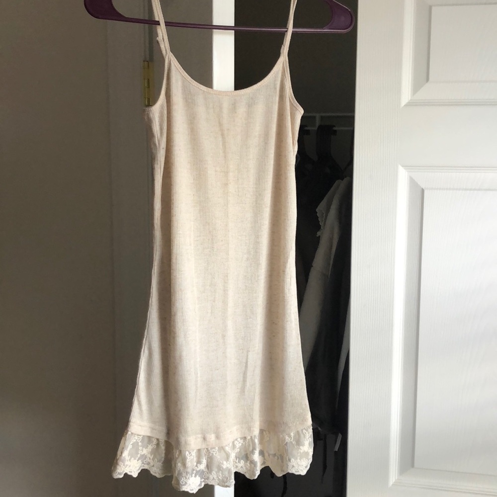 Camisole with lace trim